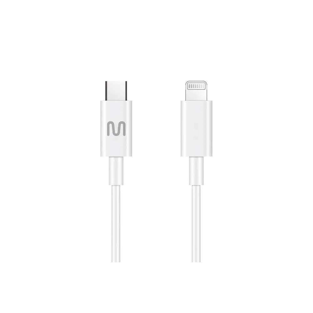 Cabo de Dados USB Tipo C p/ Lightning (Iphone) 1,2m Multi Branco - WI454 Truedata